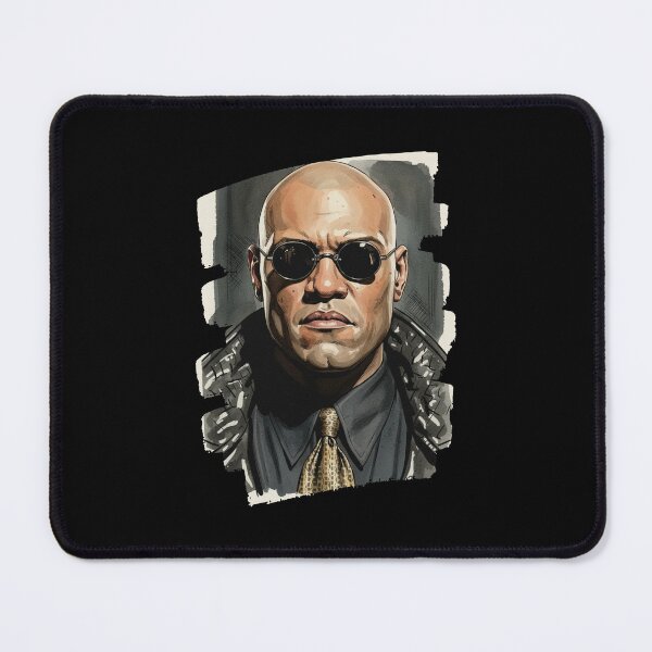 Item preview, The Matrix Morpheus — “Wake Up to Reality” Neo-Noir Design designed and sold by LavinyArt.
