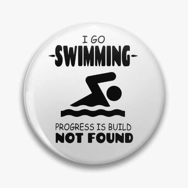 Item preview, I Go Swimming Progress Is Build Not Found designed and sold by Tillscreativ.