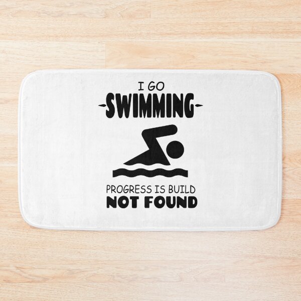 Item preview, I Go Swimming Progress Is Build Not Found designed and sold by Tillscreativ.