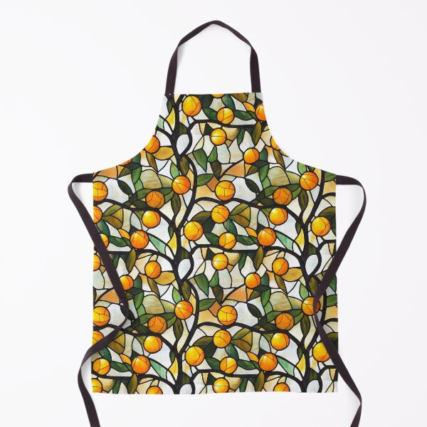 Item preview, Orange Grove Stained Glass Photo Texture designed and sold by DigitaICraft.