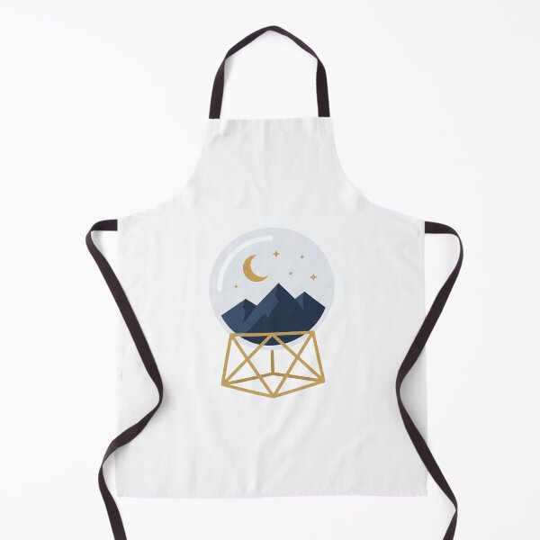 Item preview, Mystical Mountain Moon Crystal Ball Graphic designed and sold by Opal Aura .