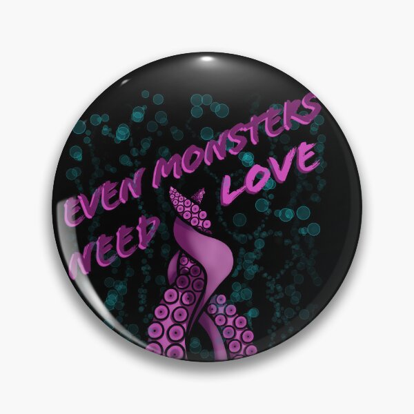 Item preview, Even Monsters Need Love designed and sold by chaosqueenrach.