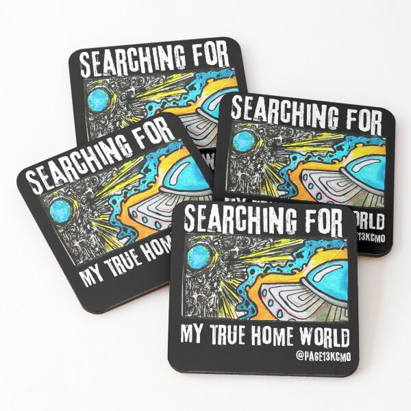 Item preview, Searching for my true home — white letter designed and sold by Page13KCMO.