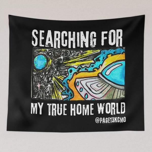 Item preview, Searching for my true home — white letter designed and sold by Page13KCMO.