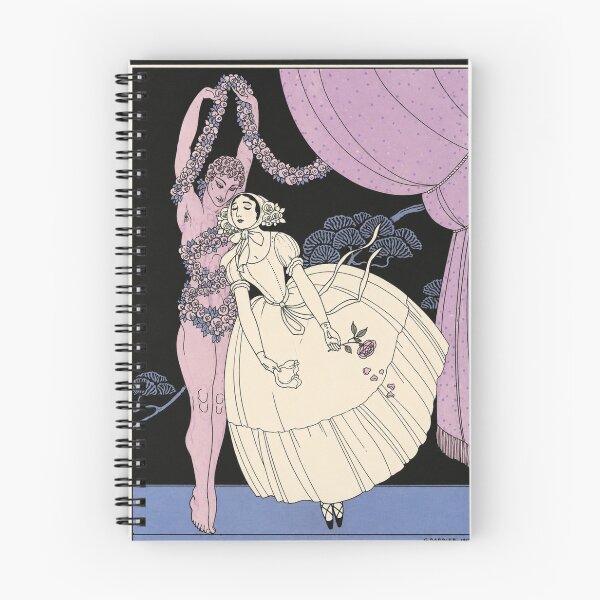 Item preview, Ballet Le Spectre de la Rose by George Barbier -  designed and sold by RickE.