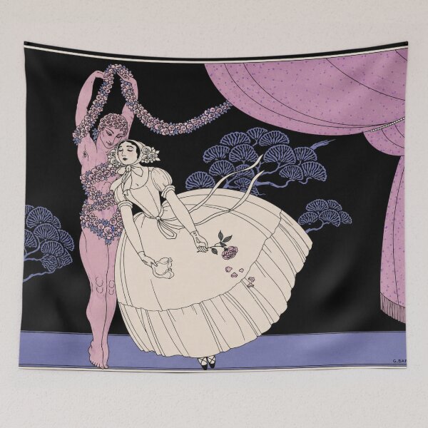 Item preview, Ballet Le Spectre de la Rose by George Barbier -  designed and sold by RickE.