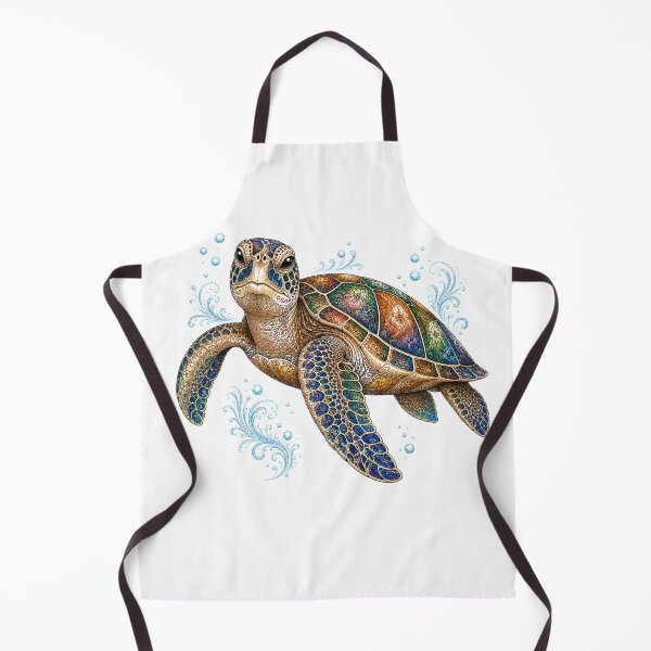 Item preview, Intricate Sea Turtle designed and sold by PaintedbyCarol.