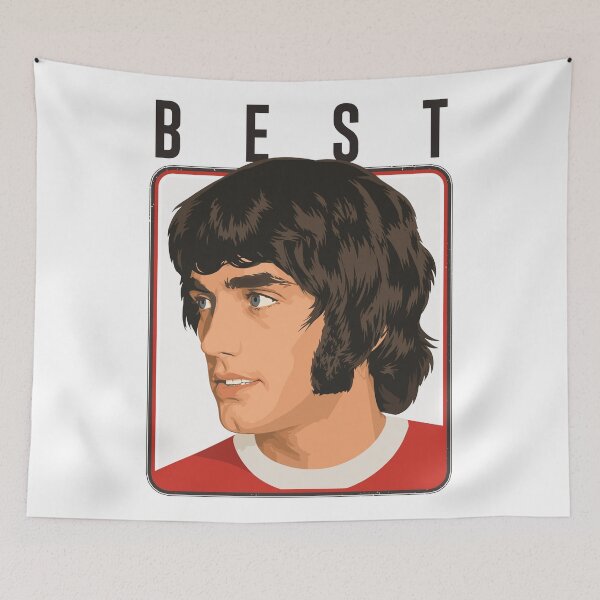 Item preview, George Best ----- Retro fan Design  designed and sold by AestheticNow.