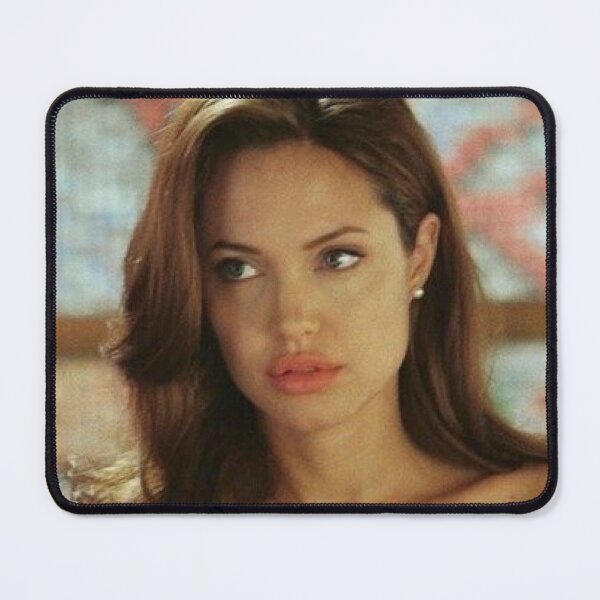 Item preview, girly girl sticker - Angelina Jolie designed and sold by inainart.