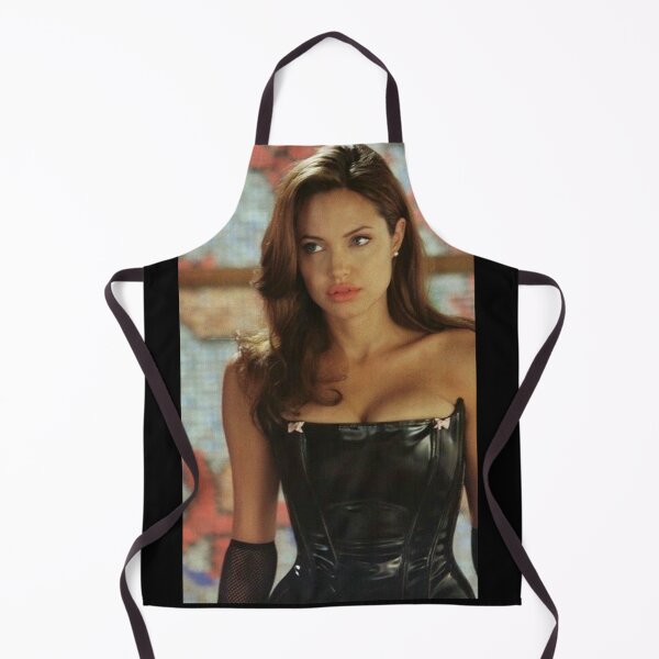 Item preview, girly girl sticker - Angelina Jolie designed and sold by inainart.