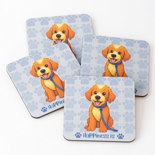 Item preview, Happy Dobbs the doodle puppy designed and sold by Doodles Down South.