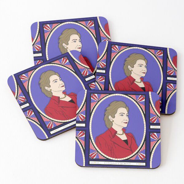 Item preview, Hilary Clinton as The Nasty Woman | Feminist Tarot Inspired Portrait designed and sold by Alice Boleyna Art.