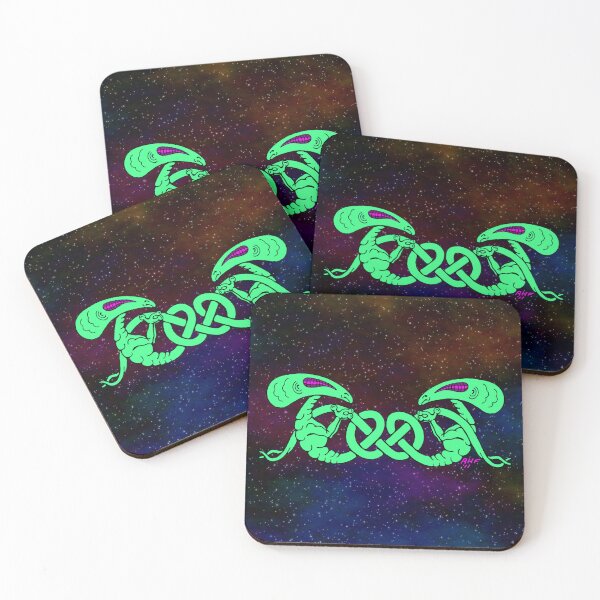 Item preview, Aliens Entwined (Aliens and Celtic Knot) designed and sold by Azure Lion Productions.