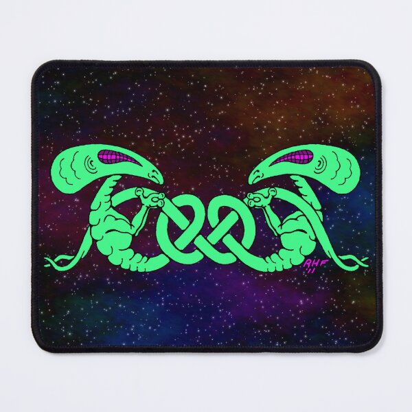 Item preview, Aliens Entwined (Aliens and Celtic Knot) designed and sold by Azure Lion Productions.