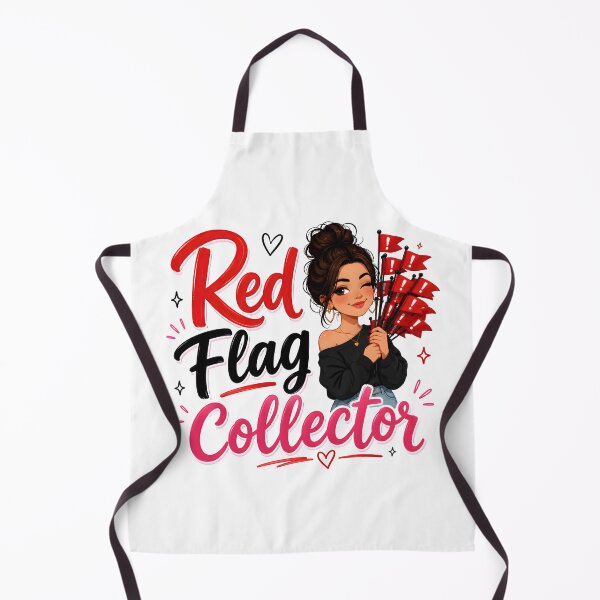 Item preview, red flags, red flags collector, green flag, red flag, single life designed and sold by TrueArtVibes.
