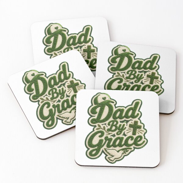 Item preview, Dad By Grace Christian Father Quote designed and sold by camisagrafica.