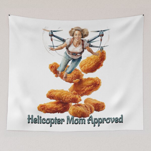 Aperçu de l'œuvre Approuvé par Helicopter Mom créée et vendue par BIGPIX91011.