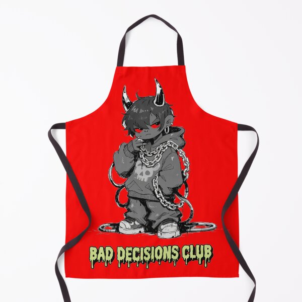 Item preview, Bad Decisions Club Anime Devil Boy Streetwear designed and sold by Gang store.