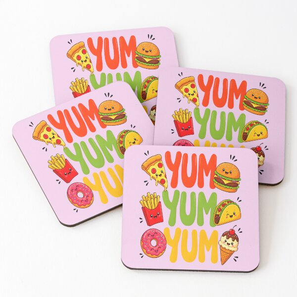 Item preview, YUM YUM YUM FOOD DESIGN 3 designed and sold by DigitalandPhoto.