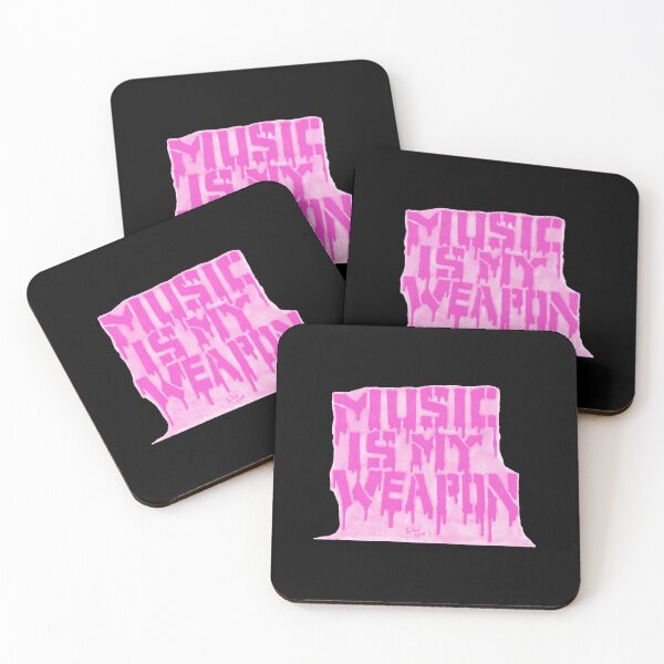 Item preview, Graffiti Music Is My Weapon Pink Variant designed and sold by Grimmlar.