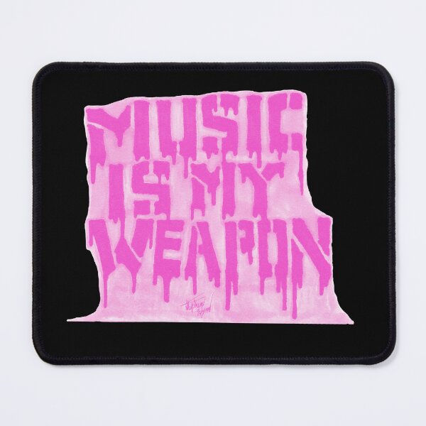 Item preview, Graffiti Music Is My Weapon Pink Variant designed and sold by Grimmlar.