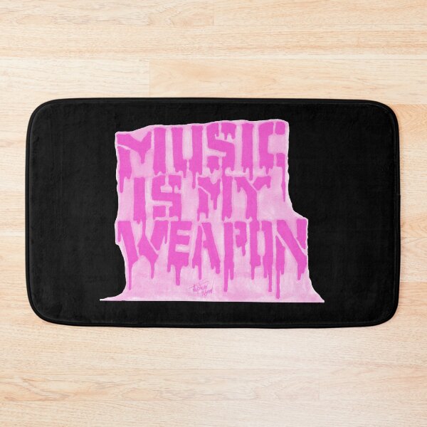 Item preview, Graffiti Music Is My Weapon Pink Variant designed and sold by Grimmlar.