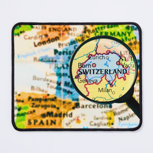 Item preview, Swiss on map designed and sold by di-Vera-Rosati.