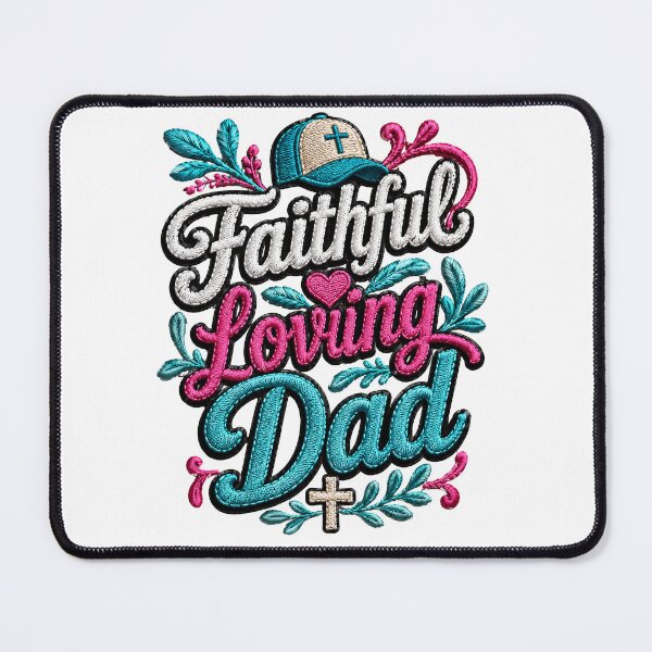 Item preview, Faithful Loving Dad Christian Father Quote designed and sold by camisagrafica.