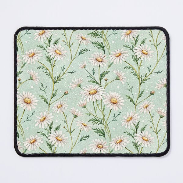 Item preview, Soft Cottagecore Daisy Meadow Pattern designed and sold by Petal & Pattern Co.