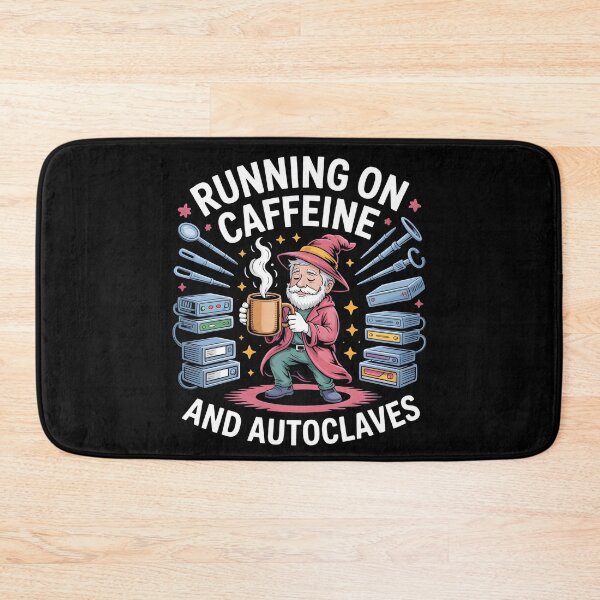 Item preview, Running On Caffeine And Autoclaves Sterile Processing Technician designed and sold by Fitswear.