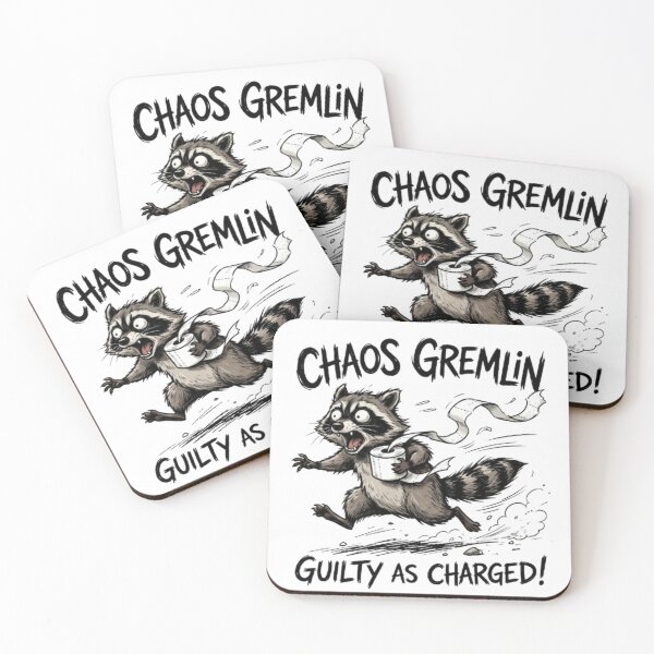 Item preview, Chaotic Raccoon Toilet Paper Heist | Funny Meme T-Shirt Illustration designed and sold by DmaarGroup.