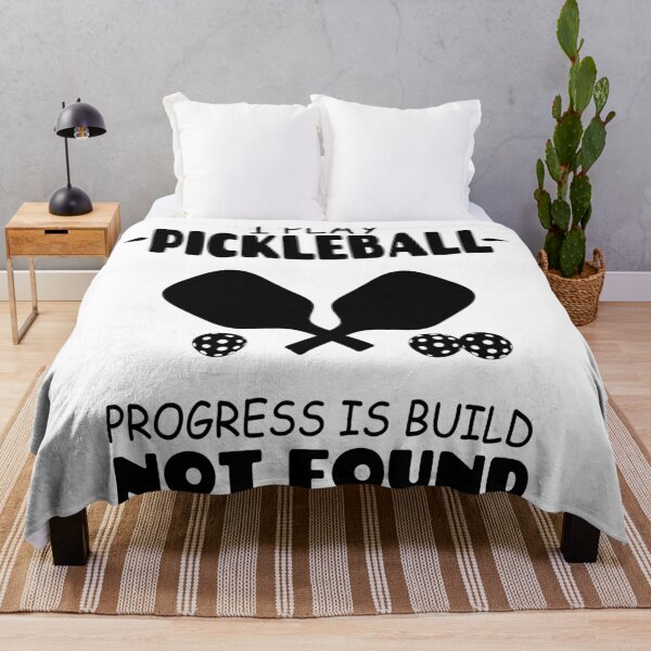 Item preview, I Play Pickleball Progress is Build Not Found designed and sold by Tillscreativ.