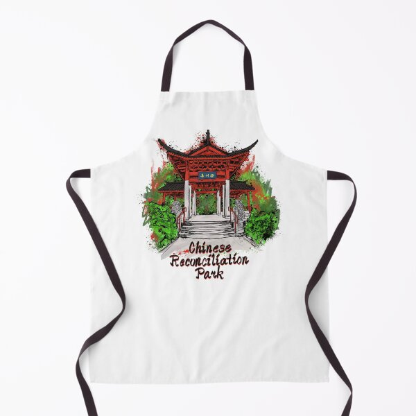 Item preview, Chinese Reconciliation Park Tacoma WA - Bold Cultural Landmark Graphic designed and sold by Urban Muse And Sultry Hues.