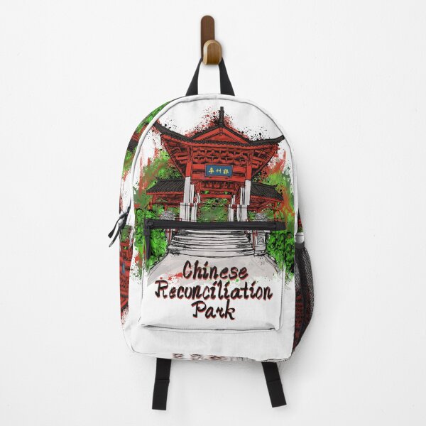 Item preview, Chinese Reconciliation Park Tacoma WA - Bold Cultural Landmark Graphic designed and sold by Urban Muse And Sultry Hues.