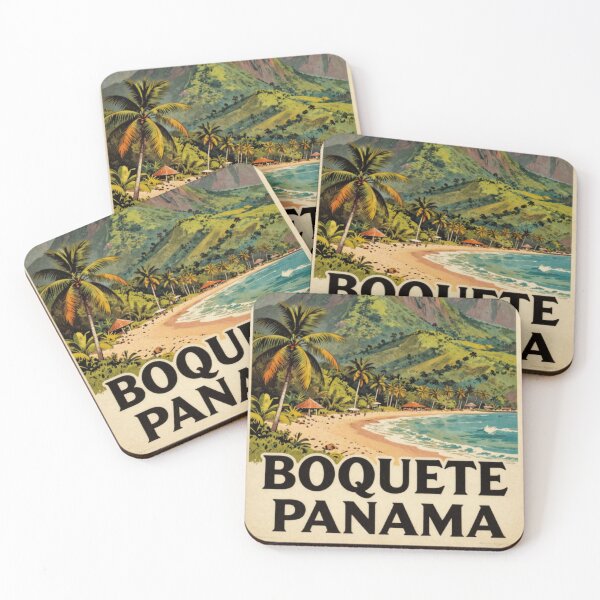 Item preview, Vintage Retro Boquete Panama Beach  designed and sold by julyperson.