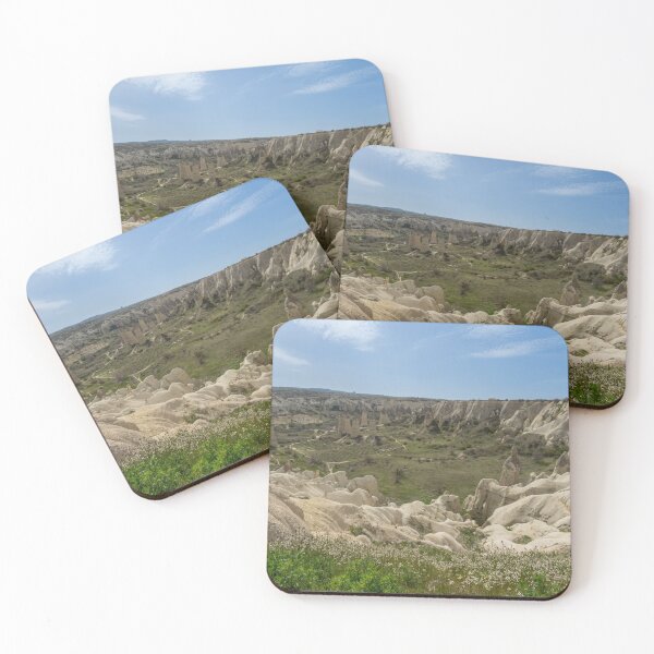 Item preview, Love Valley Fairy Chimneys with Flowers in Cappadocia, Turkiye designed and sold by SafariByMarisa.