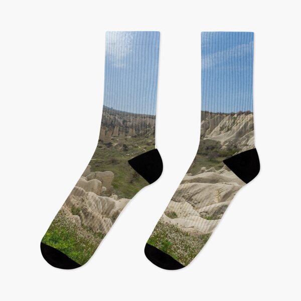 Item preview, Love Valley Fairy Chimneys with Flowers in Cappadocia, Turkiye designed and sold by SafariByMarisa.