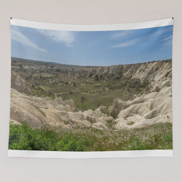 Item preview, Love Valley Fairy Chimneys with Flowers in Cappadocia, Turkiye designed and sold by SafariByMarisa.