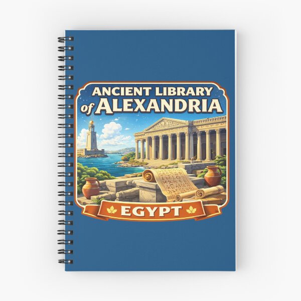 Item preview, Ancient Library of Alexandria, Egypt designed and sold by Myra365Art.
