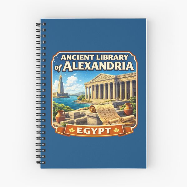 Item preview, Ancient Library of Alexandria, Egypt designed and sold by Myra365Art.