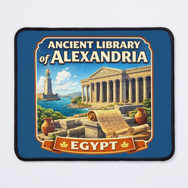 Item preview, Ancient Library of Alexandria, Egypt designed and sold by Myra365Art.