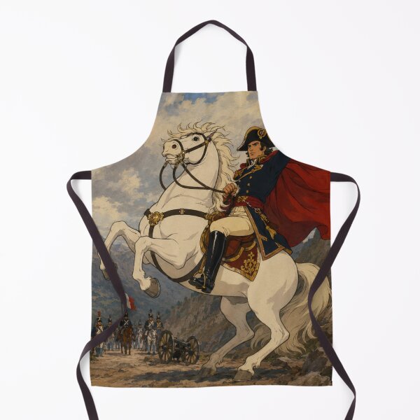 Item preview, Epic Emperor on White Horse Vintage Historical Art designed and sold by Hollow Moon Studios..