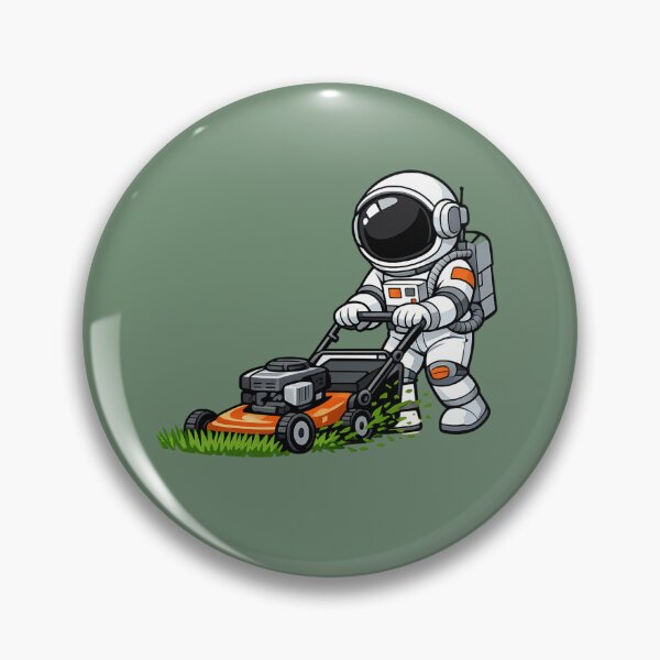 Item preview, Astronaut Mowing The Lawn designed and sold by BROHLine Studio.