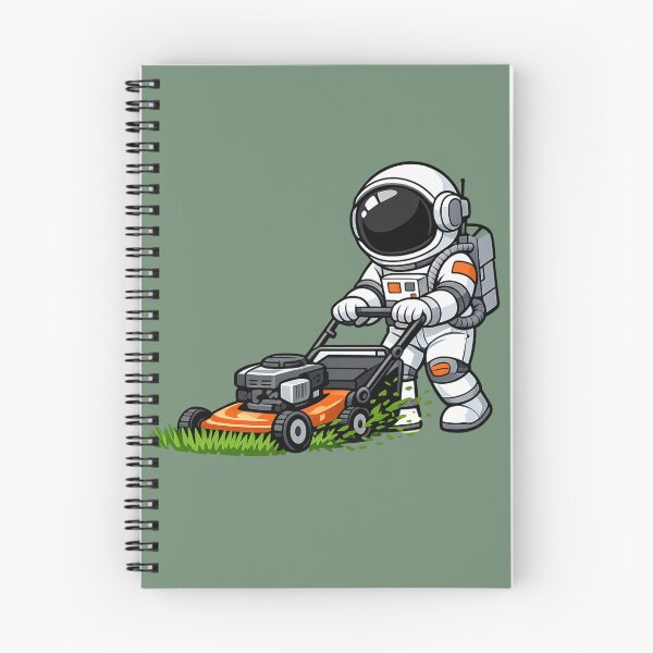 Item preview, Astronaut Mowing The Lawn designed and sold by BROHLine Studio.