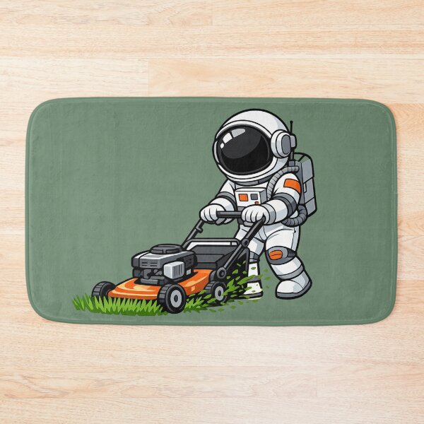 Item preview, Astronaut Mowing The Lawn designed and sold by BROHLine Studio.