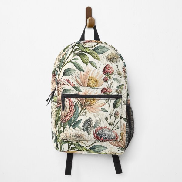 Item preview, Elegant Vintage Protea Botanical Pattern designed and sold by Storybook Botanica.