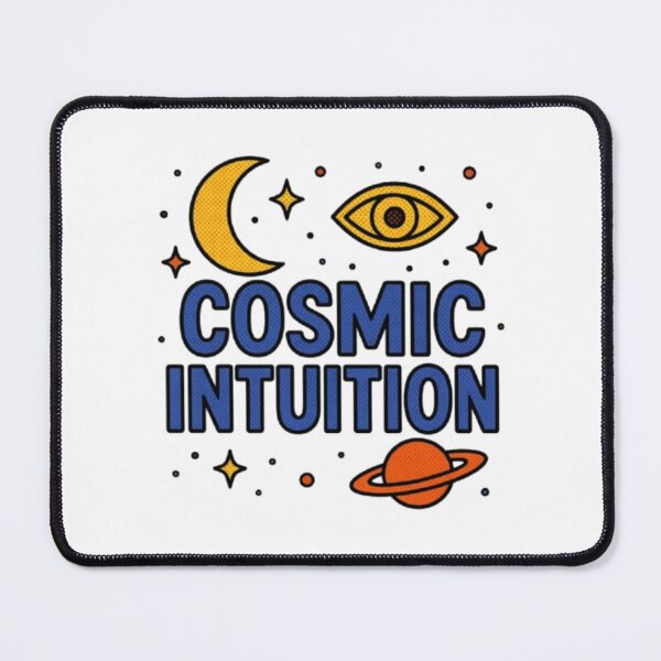 Item preview, Mystical Cosmic Intuition Bold Block Letter Poster designed and sold by Miheerala.