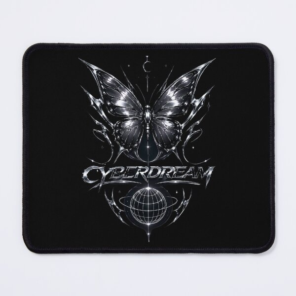 Item preview, Cyberdream Chrome Butterfly Cyberpunk Y2K Design designed and sold by Waldero.