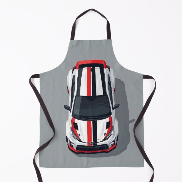 Item preview, Toyota GR Yaris Gazoo Racing Stripes Top View Vector Art designed and sold by Motorline44.