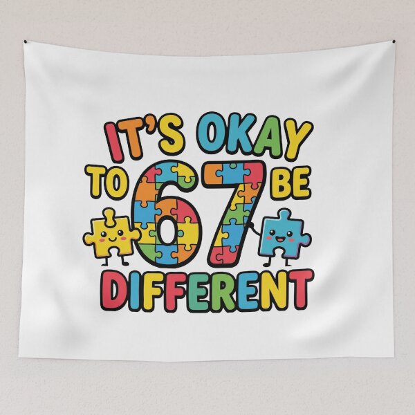 Item preview, autism awareness kid rainbow puzzle designed and sold by ArtDesignTp.